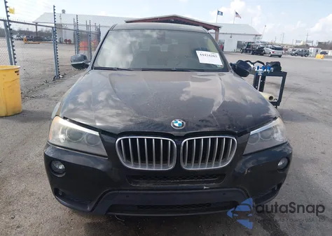 2013 BMW X3 xDrive28I z USA, uszkodzony, nr VIN 5UXWX9C54D0A29039
